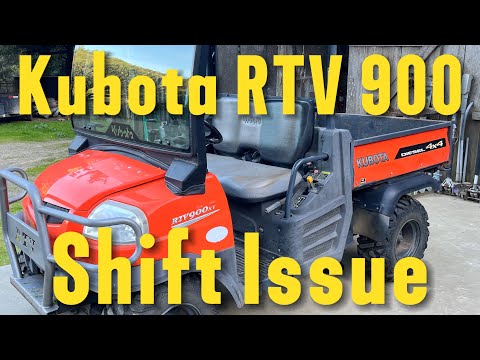 Видео: Проблема с переключением передач Kubota RTV900
