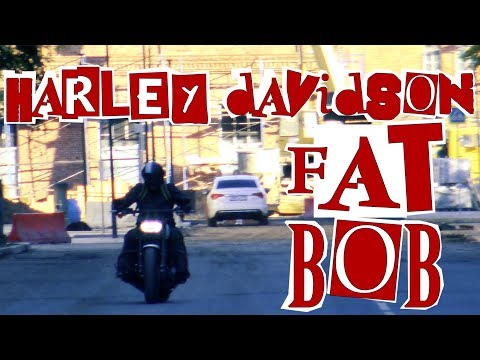 Видео: ТОЧКА ОТСЧЕТА: Harley Davidson Fat Bob #МОТОЗОНА №55