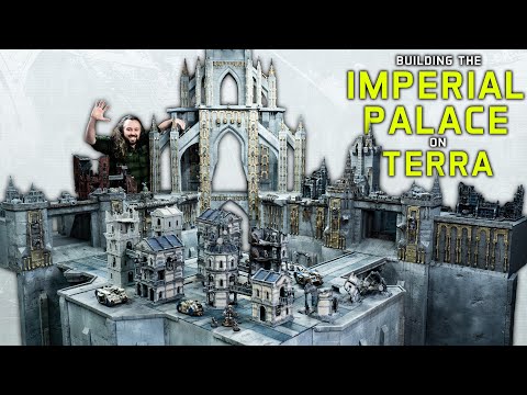 Видео: САМАЯ БОЛЬШАЯ игровая доска в истории YouTube! Imperial Palace on Terra Warhammer Scenery