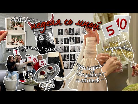 Видео: vlog 006 ★ подготовка к свадьбе, примерка платьев с подругами, запись в загс на самую красивую дату