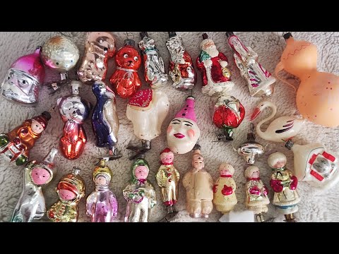 Видео: 30. СОВЕТСКИЕ ёлочные игрушки, часть 1