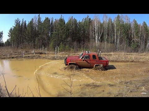 Видео: Первая грязь/ GMC Америкос, Делика  и Нива, открывают летний сезон 2021
