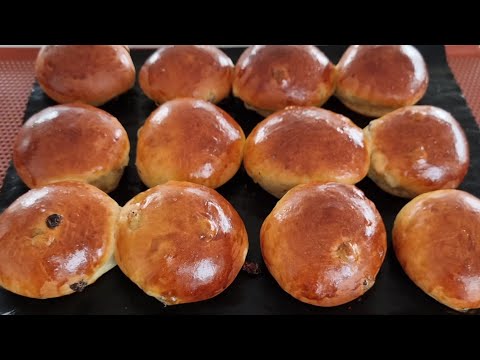 Видео: Pain aux raisins / Չամիչով բուլկի / Rosinen Brötchen / Булочки с изюмом | Tatev Cooking