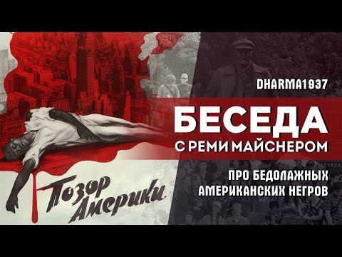 Видео: Беседа с Реми Майснером про бедолажных американских негров.