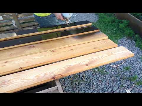 Видео: Покраска доски ! Pinotex Bese после Pinotex Ultra