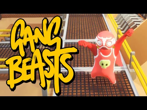Видео: Gang Beasts - УМРИ ОТ СМЕХА (Брейн и Даша)