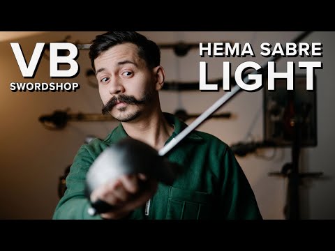 Видео: VB Swordshop HEMA Sabre LIGHT | Обзор