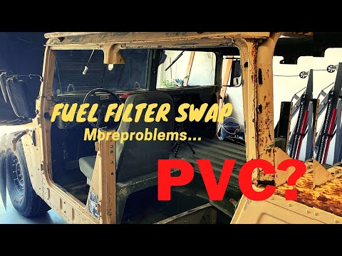 Видео: Замена топливного фильтра Humvee, клапана CDR