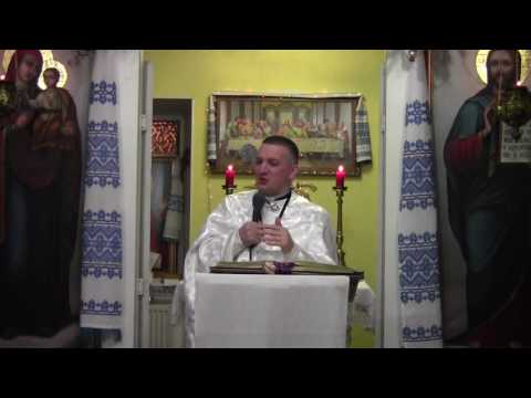 Видео: Проповідь от.Романа