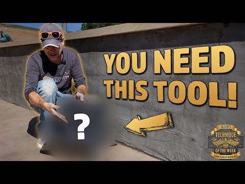 Видео: Как ПРАВИЛЬНО наносить вертикальный бетонный слой!