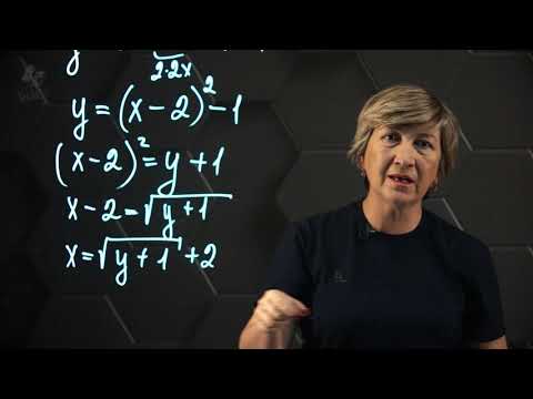 Видео: Обратная функция. Практическая часть. 10 класс.