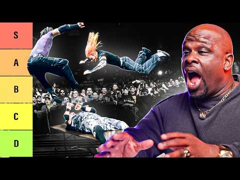 Видео: Рейтинг. Какие финишеры командных боёв WWE самые болезненные?! | СПИСОК АБСОЛЮТНЫХ УРОВНЕЙ!