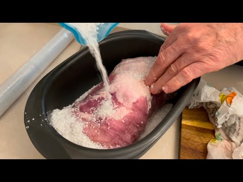 Видео: ВЯЛЕНОЕ МЯСО/ По немецки в холодильнике/ВКУСНО и ПРОСТО/без копчения