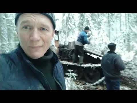 Видео: Разулся на волоке ТДТ 55