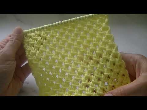 Видео: ПРОСТАЯ "АЖУРНАЯ СЕТКА" СПИЦАМИ. ЧАСТО ИСПОЛЬЗУЕМЫЙ УЗОР ДЛЯ ЛЕТНИХ ИЗДЕЛИЙ.