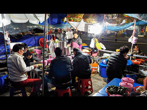 Видео: Потрясающее мастерство!! Корейский традиционный рынок Сумасшедшая скорость Мастер уличной еды BEST7