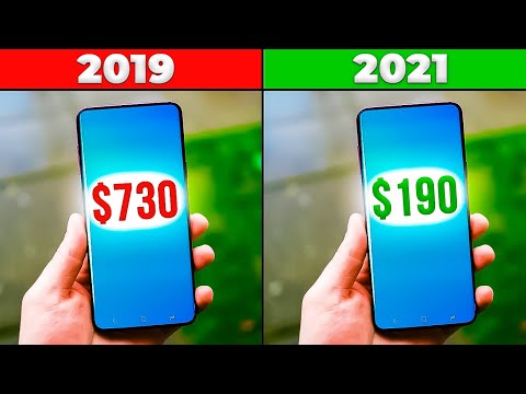 Видео: ТОП 5 ПОДЕШЕВЕВШИХ СМАРТФОНОВ ФЛАГМАНОВ В 2021 ГОДУ