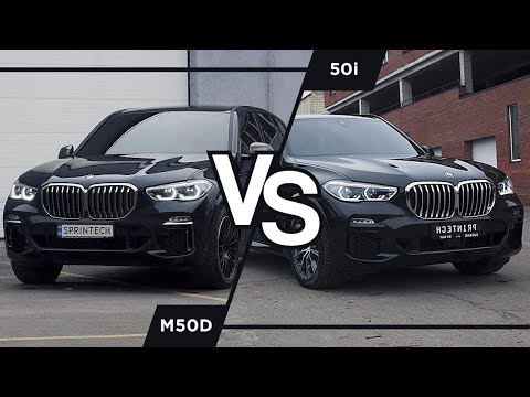 Видео: Вывозит? BMW X5 G05, бензин против дизеля (50i vs m50d). Сравниваем, изучаем возможности и тюним!