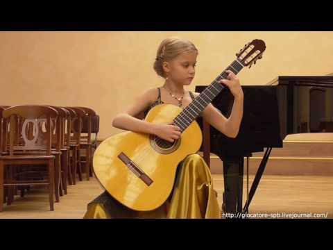 Видео: Екатерина Нагирняк - И.С.Бах, Сарабанда Си-минор.