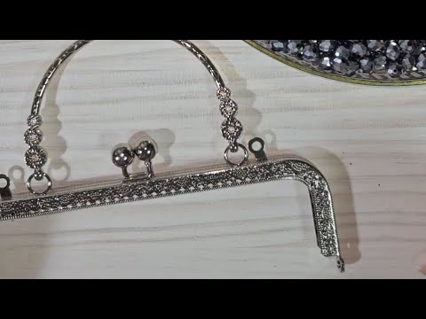 Видео: Сумка на фермуаре.Туториал.1часть