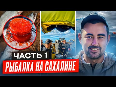 Видео: Рыбалка на Сахалине! Горы икры и настоящий Мужской отдых. Цены Южно-Сахалинска.