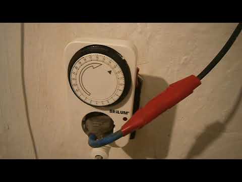 Видео: Таймер BRILUM 101DS управлять временем, ростом лимонов,курей - миром.