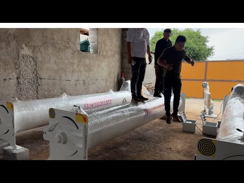 Видео: Центрифуга оборудования для ковров клем жуу апараттары құрылғылары комика неге 4 подушка