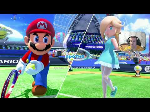 Видео: Все Игры на Nintendo Wii U №140 — Mario Tennis Ultra Smash