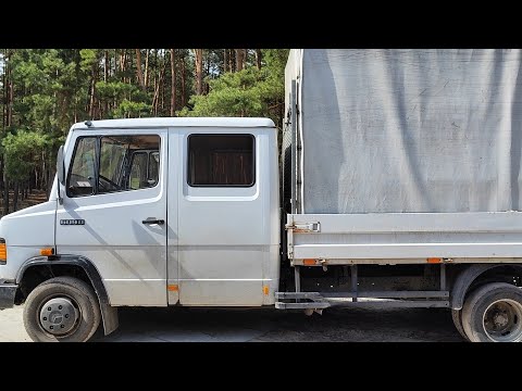 Видео: Перевозка груза на автомобиле #Mercedes_609D #4. Cargo transportation by car Mercedes 609D. #4. 2023