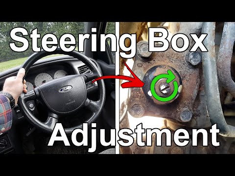 Видео: Регулировка рулевого механизма — как затянуть, чтобы устранить люфт/люфт/биение | Технический сов...