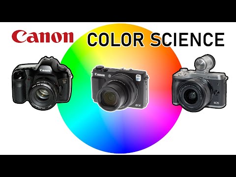Видео: Сравнение цвета у Canon EOS 5D Classic, Powershot G1X, EOS M6