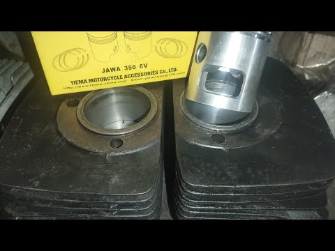 Видео: китайські поршні на ЯВА 634