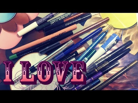 Видео: Моя коллекция косметики: кремовые тени и карандаши худшее и лучшее