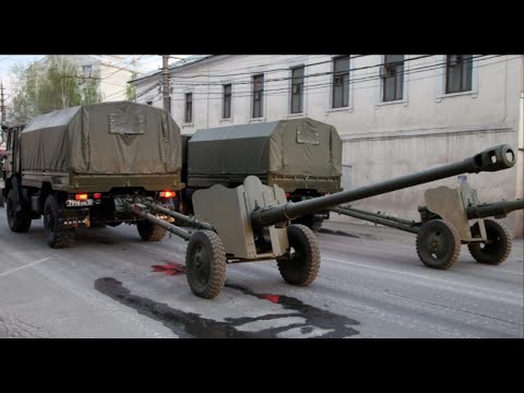 Видео: Советская 85-мм дивизионная пушка Д-44