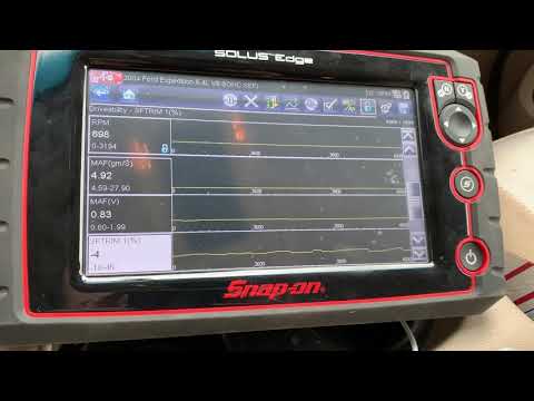 Видео: Проверка датчика массового расхода воздуха с помощью сканирующего прибора