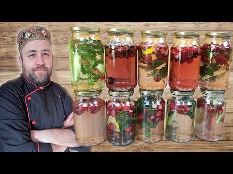 Видео: семь рецептов КОМПОТов в АВТОКЛАВЕ   вкусные и необычные клубничные компоты на зиму в автоклаве