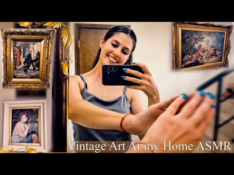 Видео: ASMR Triggers on Vintage Art at my Home✨АСМР Тригъри върху Винтидж гоблени У дома😌АСМР на български