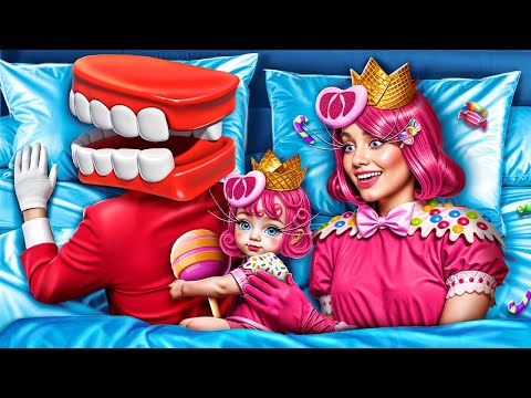 Видео: Кейн і Принцеса Лу Одружилися Як стати CANDY PRINCESS! The Amazing Digital Circus!
