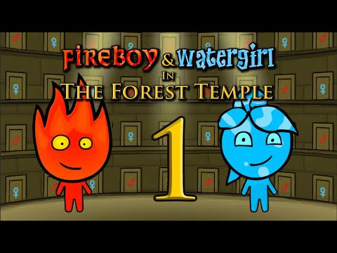 Видео: Fireboy & Watergirl in the Forest Temple | Огонь и Вода: Лесной Храм