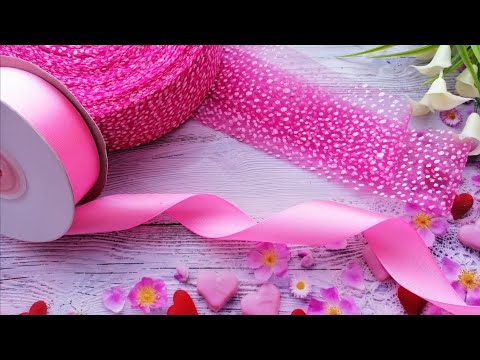 Видео: Делаю ИХ ВСЕГДА ♥ Не сложно, а результат шикарный🎀 Ribbon bows  laços de fita