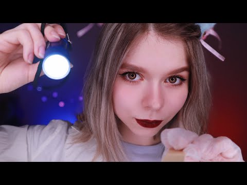 Видео: АСМР 🙀 Неразборчивый неко-доктор 😽 Медицинский осмотр