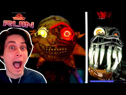 Видео: ФНАФ РУИН! СОЛНЦЕ И ЛУНА, МОНТИ И ТОП СКРИМЕРЫ! - Five Nights at Freddy's: Security Breach Ruin DLC