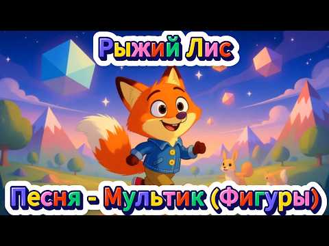 Видео: 🦊🎶 Рыжик - Фигуры Учим🦊🎶Мультик Песня для ДЕТЕЙ