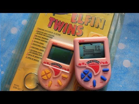 Видео: Elfin Twins Virtual Pet Review | Тамагочи Элфин Твинс