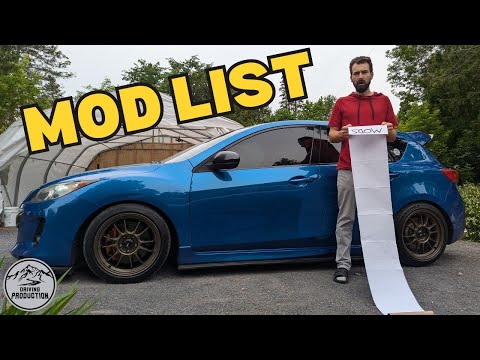 Видео: Спустя 4 года это все модификации моей Mazda 3!