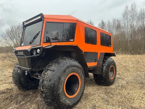 Видео: ОБЗОР ЯРКОГО ВЕЗДЕХОДА ТЕХНИК