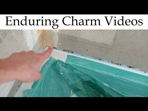 Видео: Должен ли подкладочный щит проходить над фланцем плитки или доходить до него?