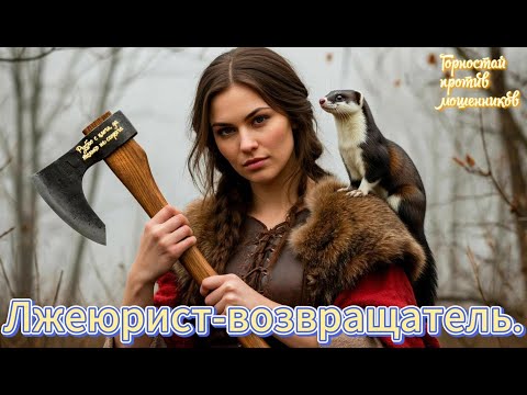 Видео: Горностай против мошенников. Не даём мошеннику вернуть средствА. Перехват звонка от лжеюриста.