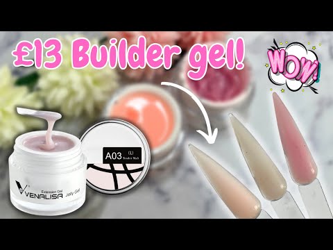 Видео: Строительный гель Venalisa... Стоит ли он того?! Строительный гель Hard Jelly | Строительные гели...