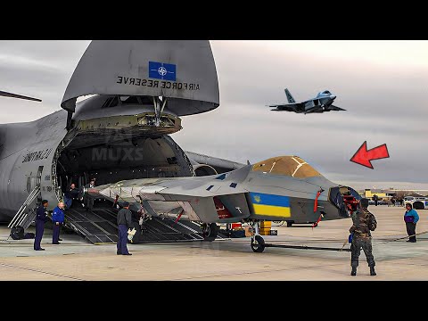 Видео: Наконец-то! США представили новый монстр F-22 Raptor и взлетели на полной скорости